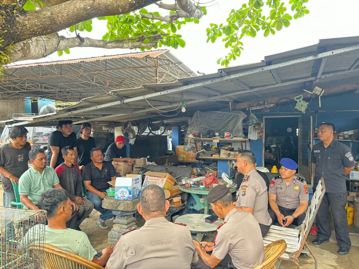 Gandeng Bengkel Mega Motor, Polres Basel Gelar Pelatihan Kerja Wujudkan Program Poliran